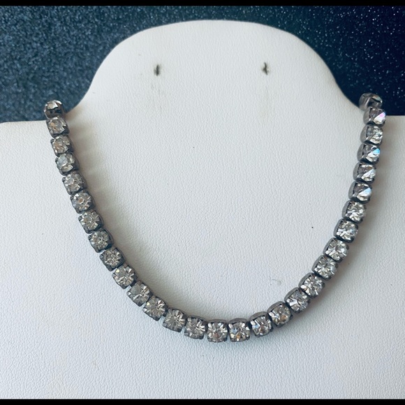 Vintage Sterling ‘Diamond’ Necklace - Picture 5 of 14